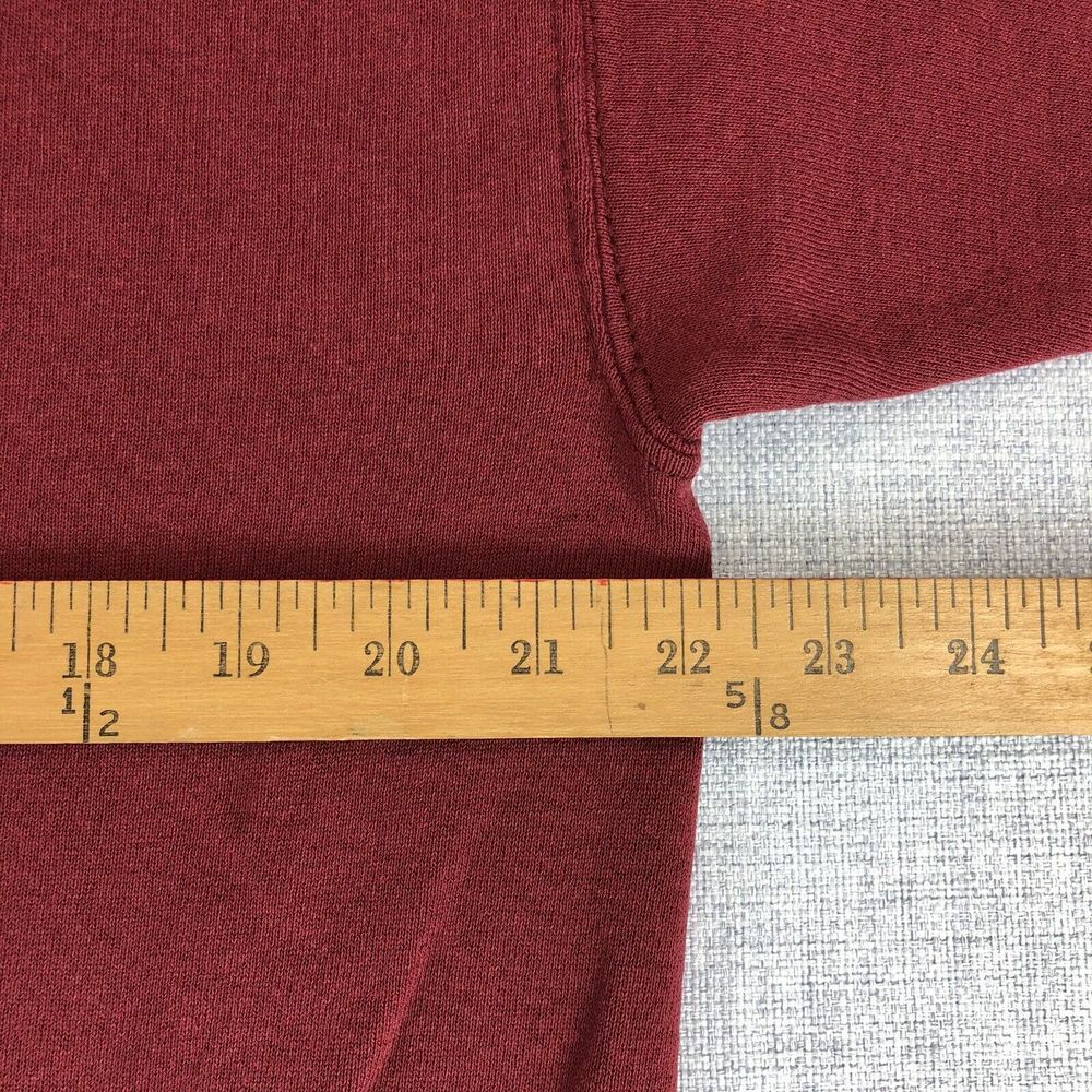 Vintage 80s Soffe Maroon Virginia Tech Graphic Crewneck Sweatshirt - Picture 9 of 11